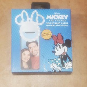 Disney Minnie Mouse Clip On Selfie Ring Light for Phone